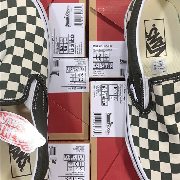 VANS CLASSIC SLIP-ON CHECKERBOARD Frstnght men’s - Picture 16 of 16